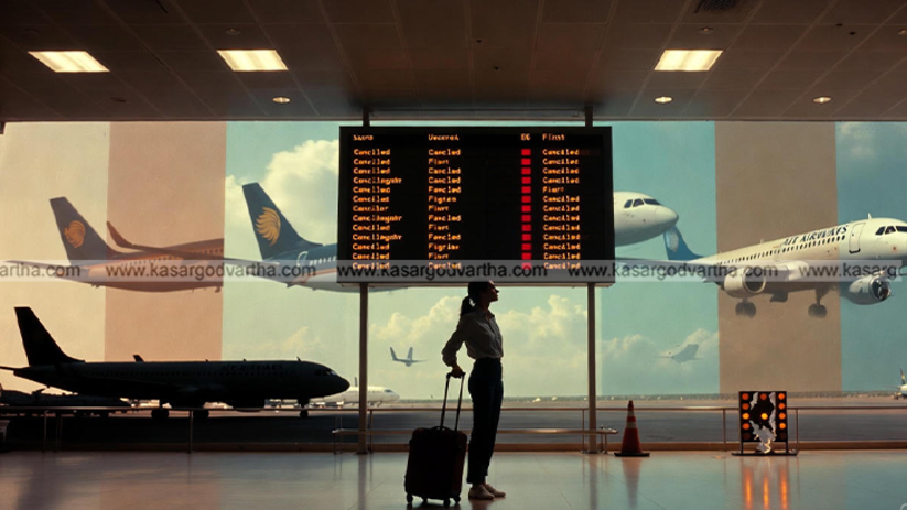 Image of a grounded commercial airplane