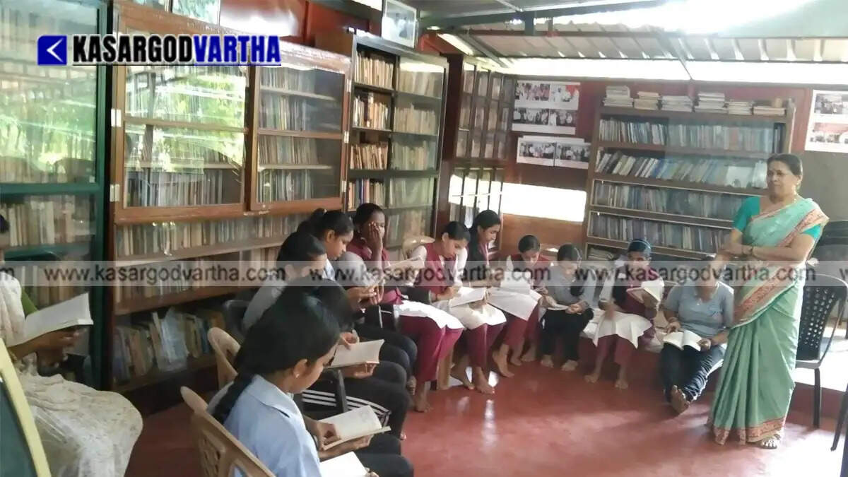Dr. Vaman Rao Baikal and Sandhyarani Teacher at their library.