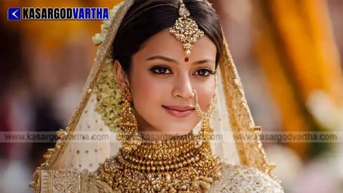 Bride Representing Kerala Gold Price May 13 Afternoon