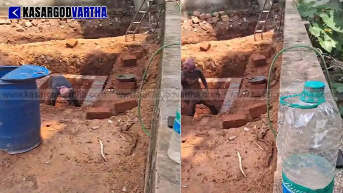 Panchayat president stops illegal constructions at 4 locations in Uppala during Navaratri holidays