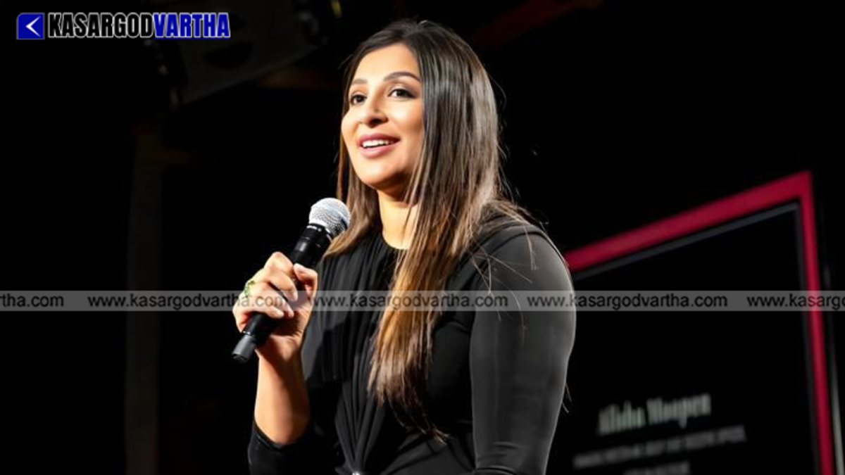 Alisha Moopen, Deputy MD of Aster DM Healthcare, at the TIME 100 Health gala in New York.