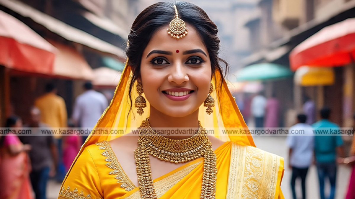 Gold jewelry and coins representing gold price hike in Kerala