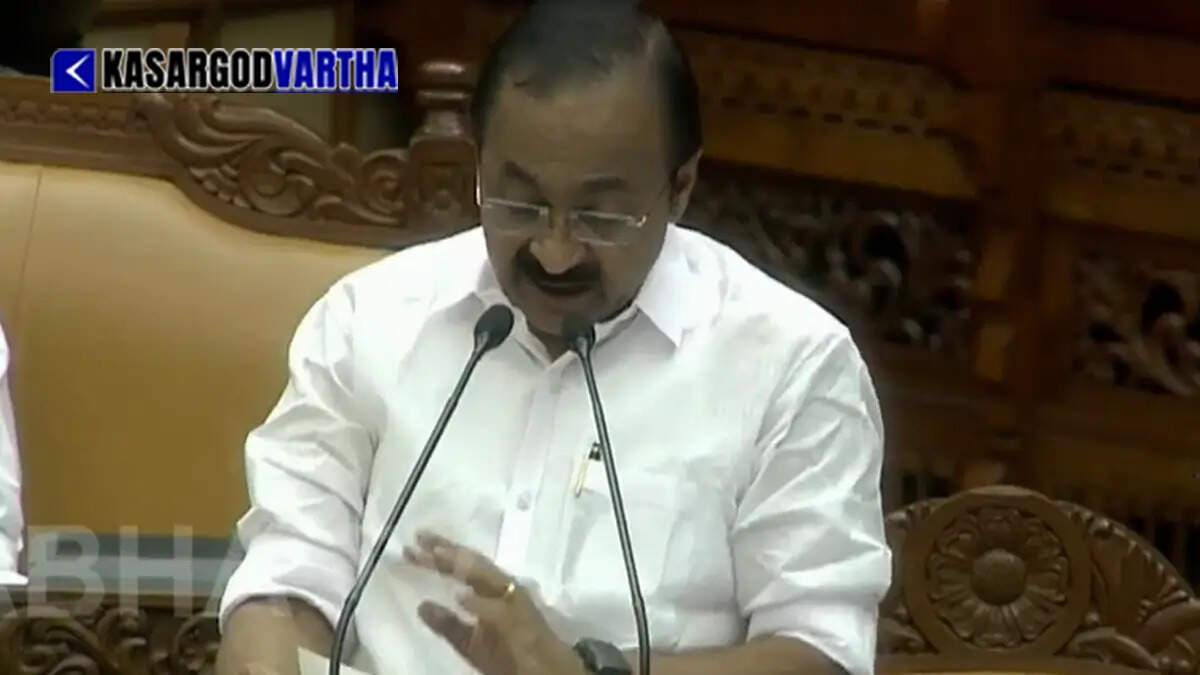 Chief Minister VD Satheesan presenting the Kerala State Budget 2026