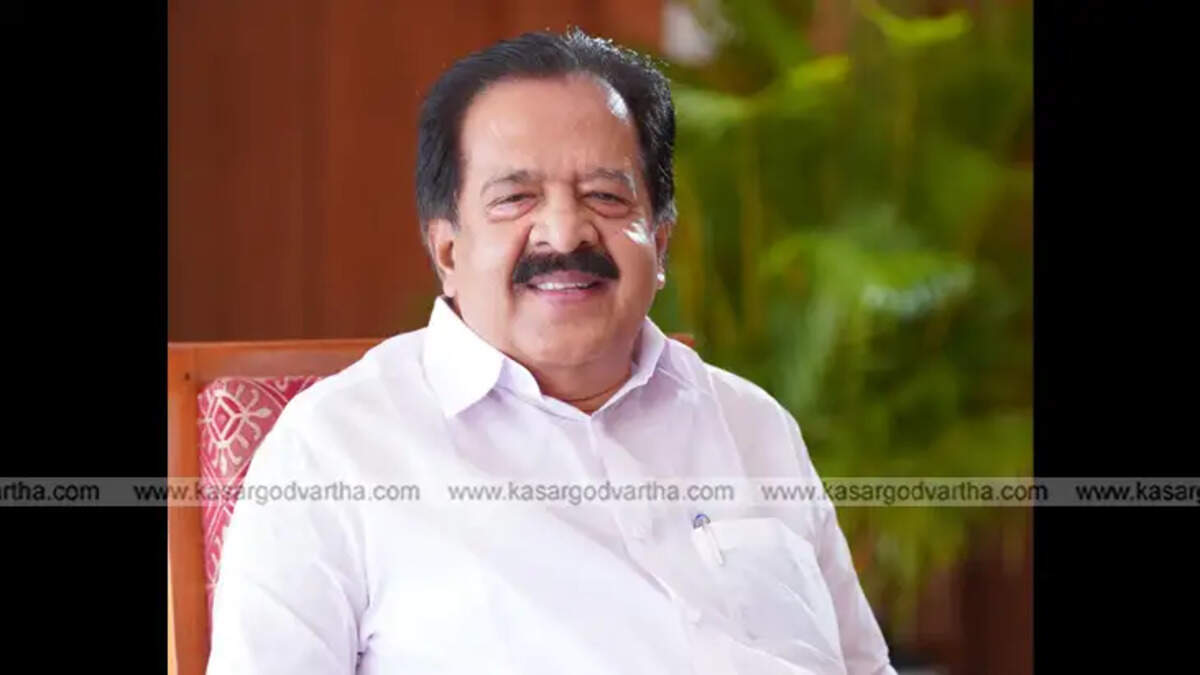 Ramesh Chennithala at a UDF meeting