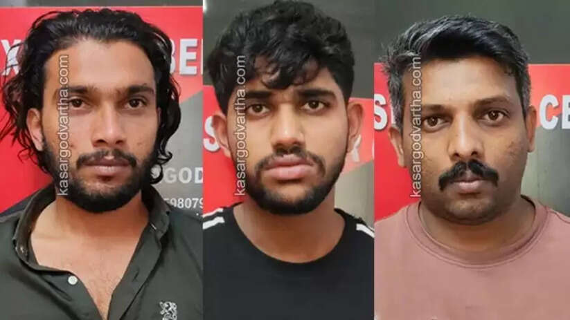 Three Persons Arrested in Pallikkara Kallinkal Drug Raid Methamphetamine Seized by Excise Special Squad