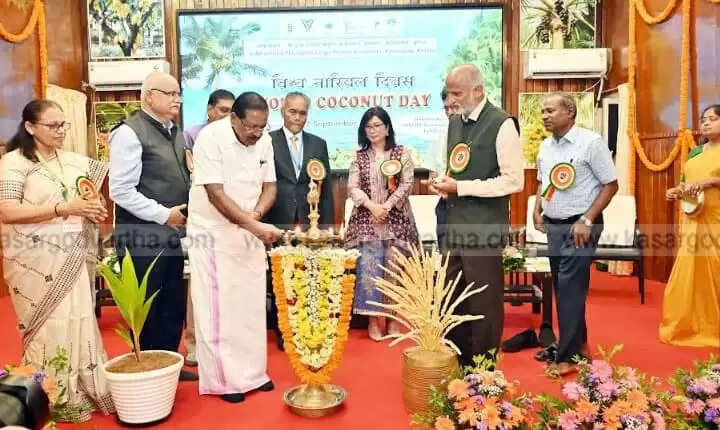 Rajmohan Unnithan MP Calls for Collective Efforts to Make Coconut Products a Global Brand