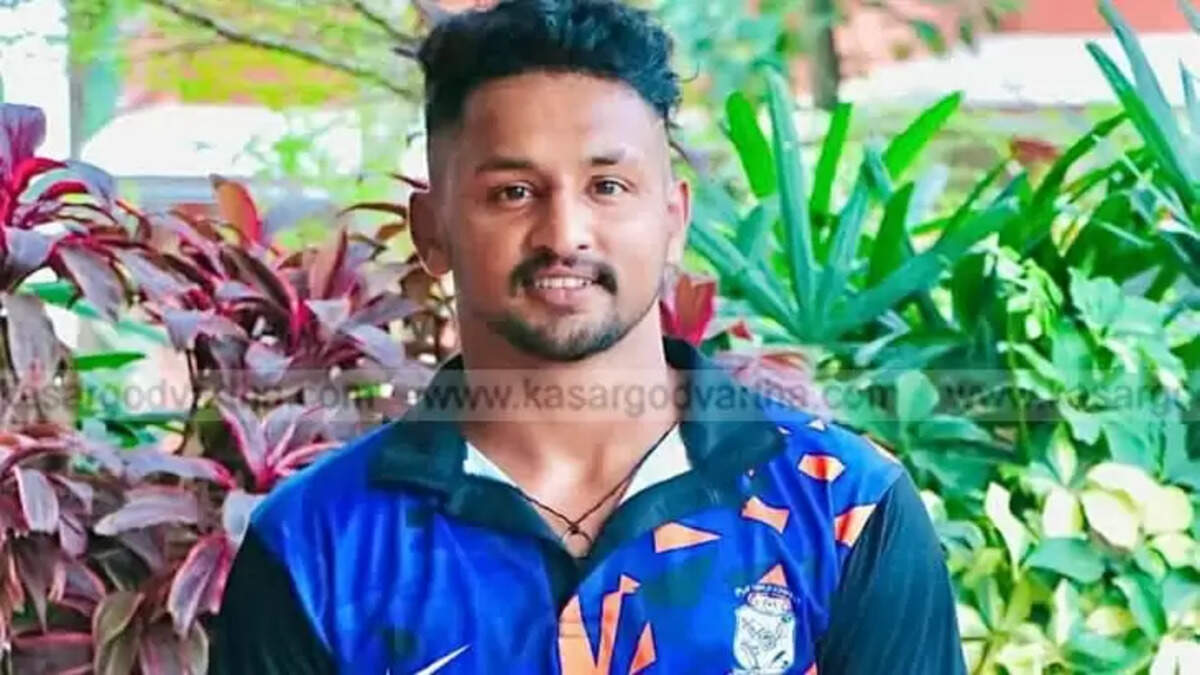 George Philip, captain of the Kerala Beach Kabbadi team.