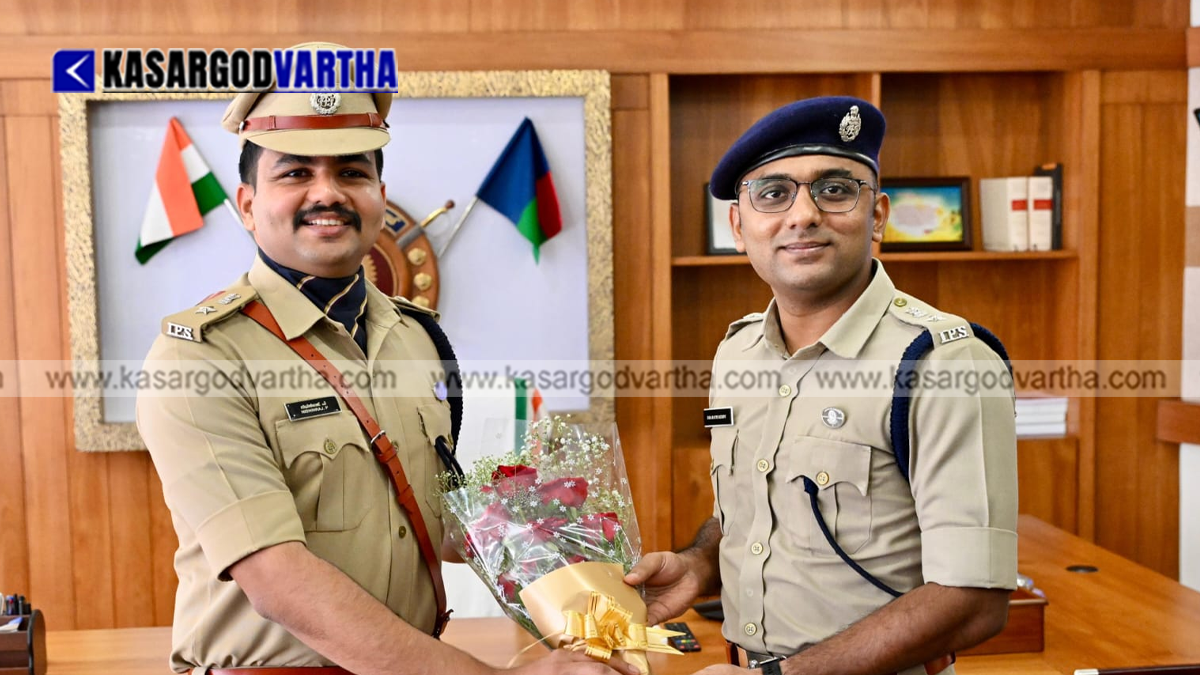  New District Police Chief P. Nithin Raj.