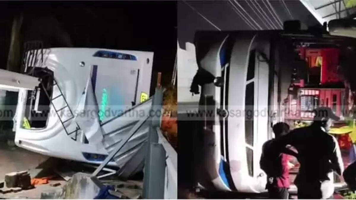 Tourist Bus Overturns in Kallambalam: 17 Students Injured, Two in Critical Condition