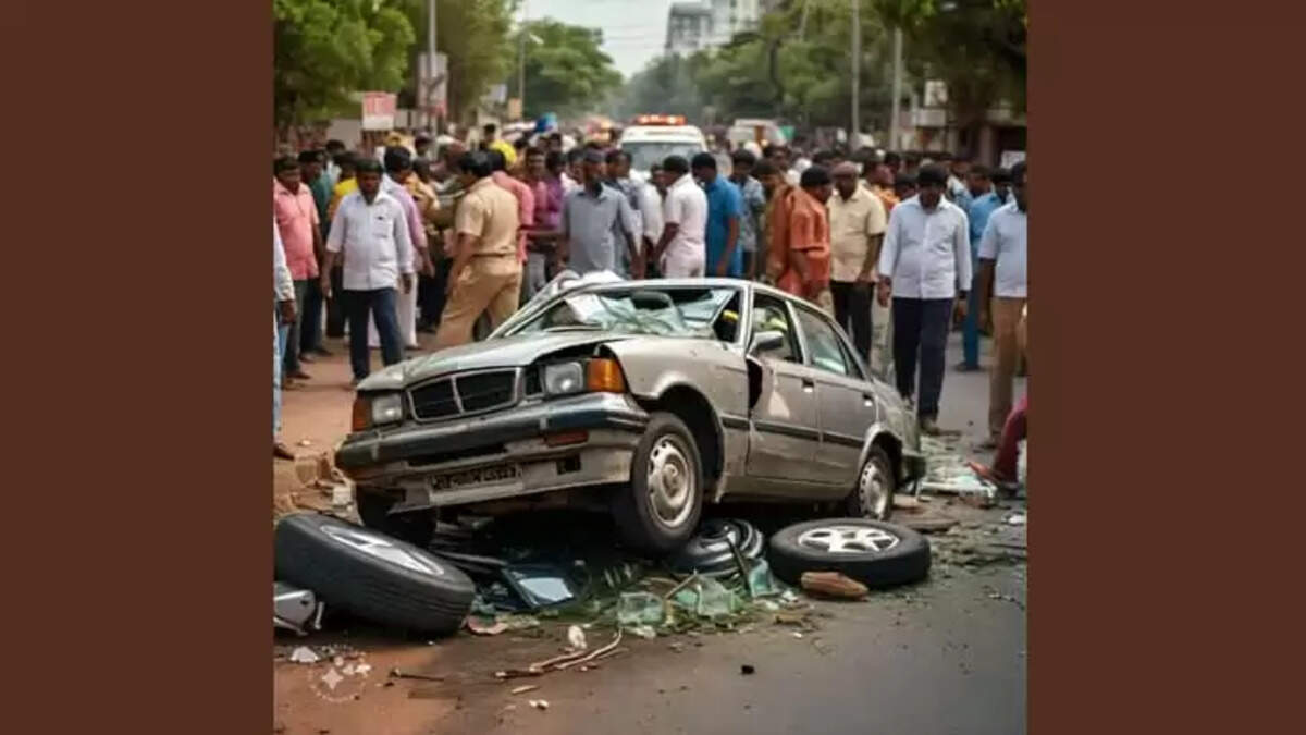 Five Students Died in Tamil Nadu Car Accident,&nbsp;Tamil Nadu, car accident, students.