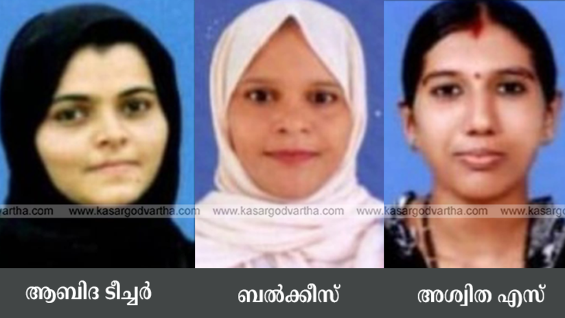 LDF candidate Abida Teacher singing while campaigning for votes in Kumbala.