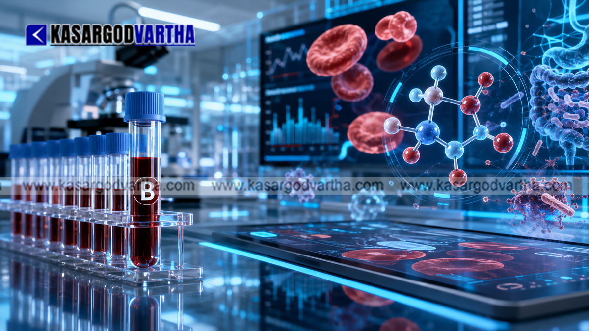 Blood testing conceptual image.