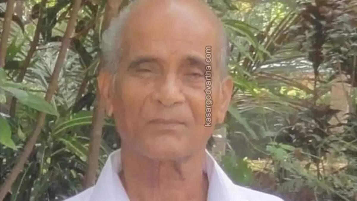 Senior BJP Leader and Former State Council Member K Madhavan Nair Passes Away at 88