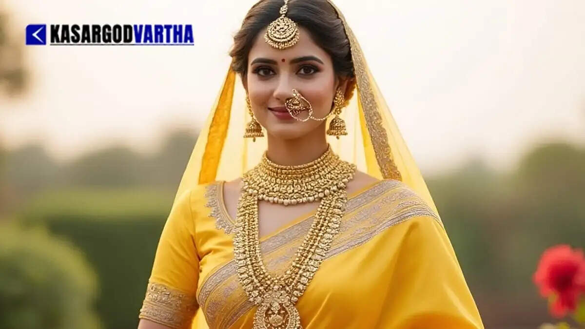 Bride Representing Kerala Gold Price July 21 