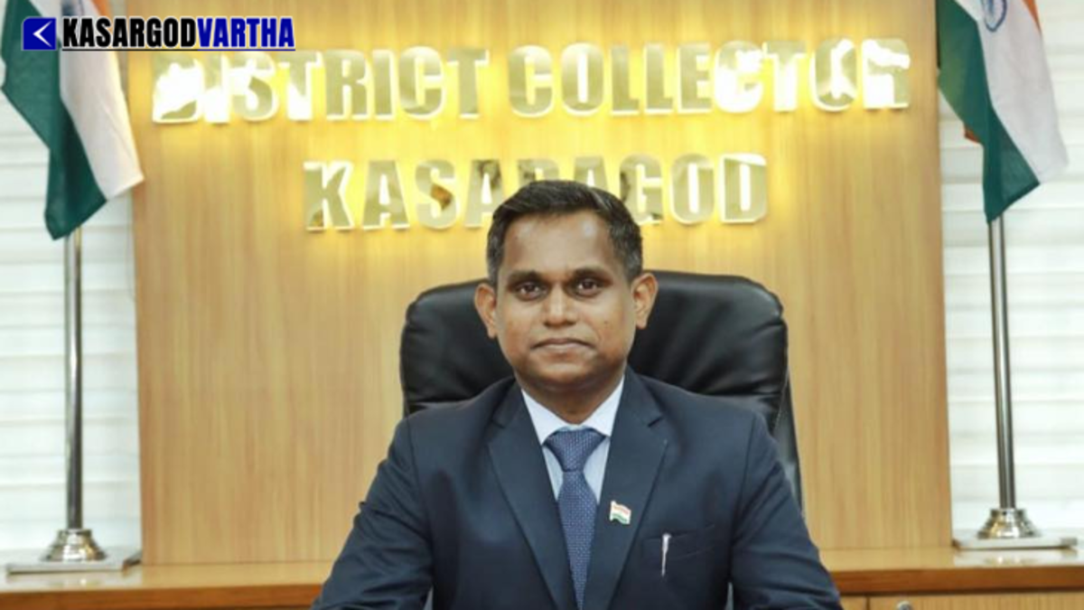 District Collector K. Inbasekar releasing the final voter list in Kasaragod.