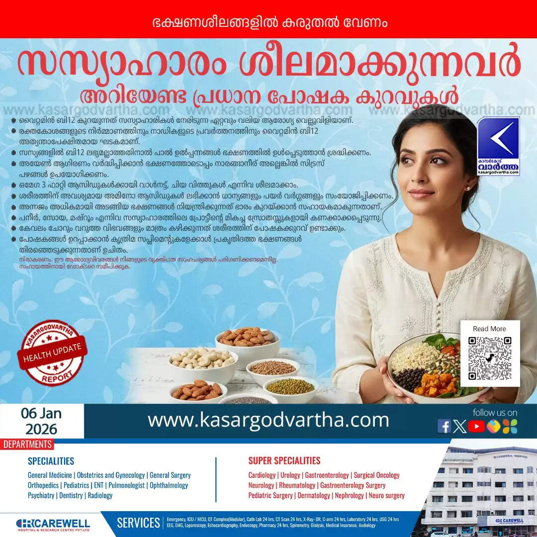 vegetarian diet nutritional deficiency health tips