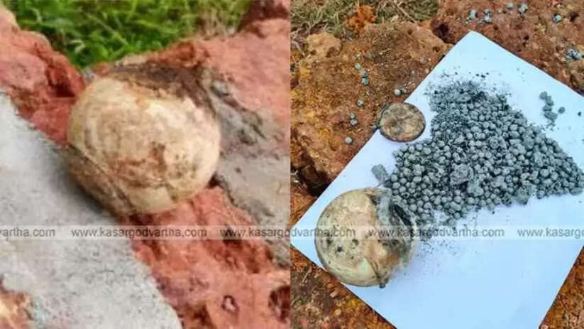  Image of ice cream bomb found in Neeleshwaram.