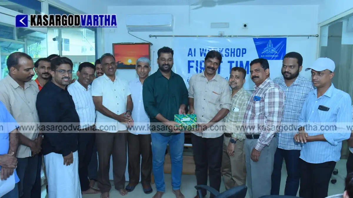 COM India Vice President Kunjikannan Muttath and Team Members Honored at Kasargod Vartha Event