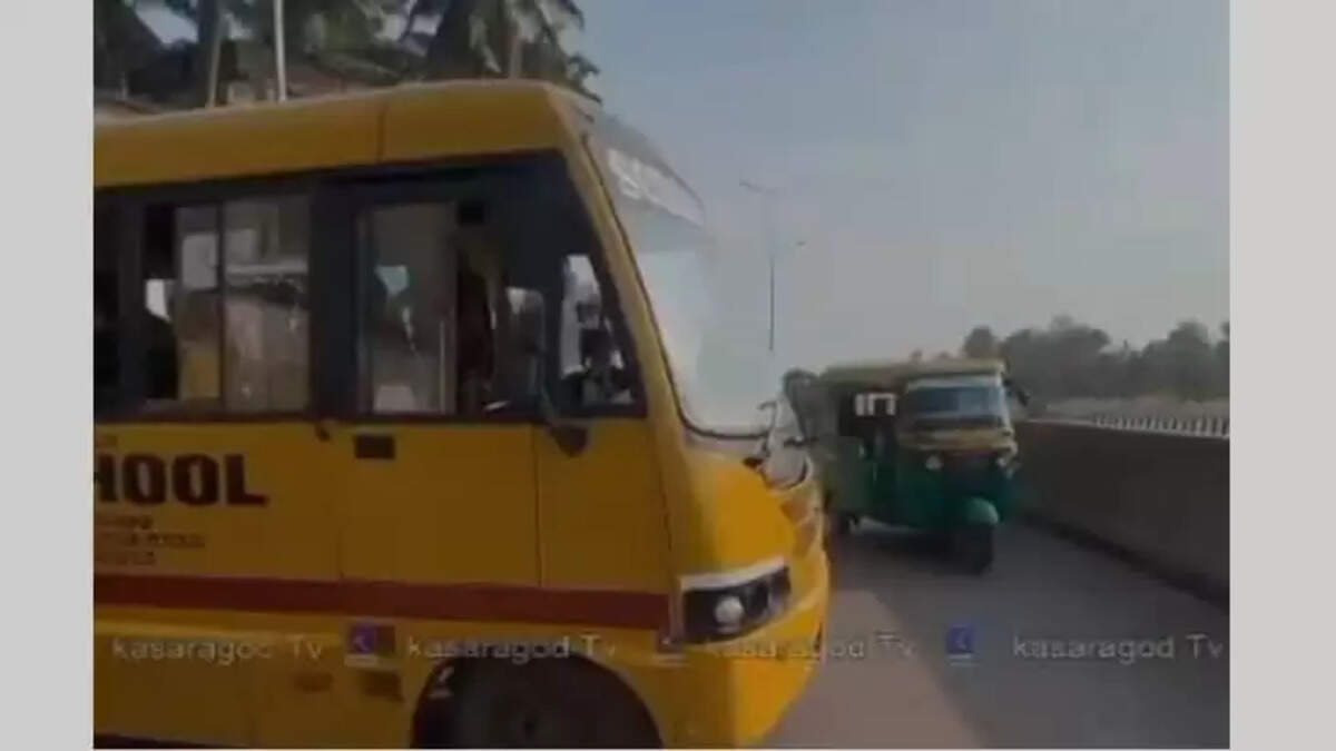 School Bus Driver Assaults Student