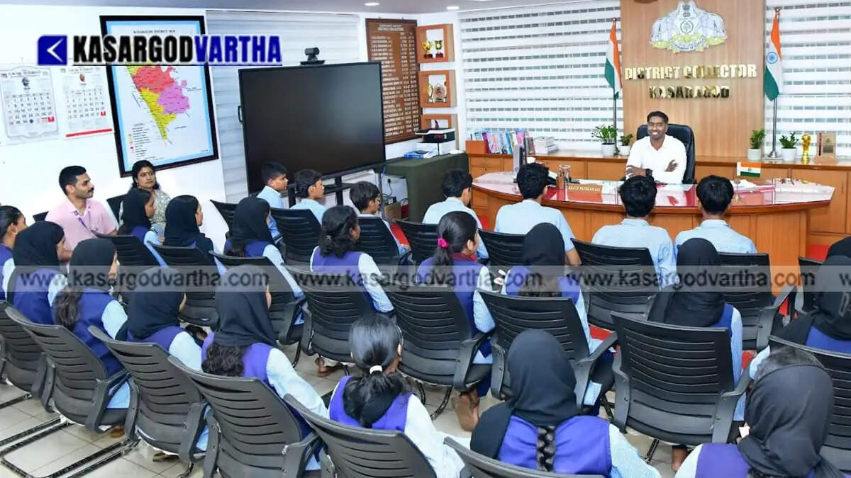  'Make at least two classes high-tech': Bangara Manjeshwaram students share demands with Kasaragod Collector in 'Namaste Collector' session.