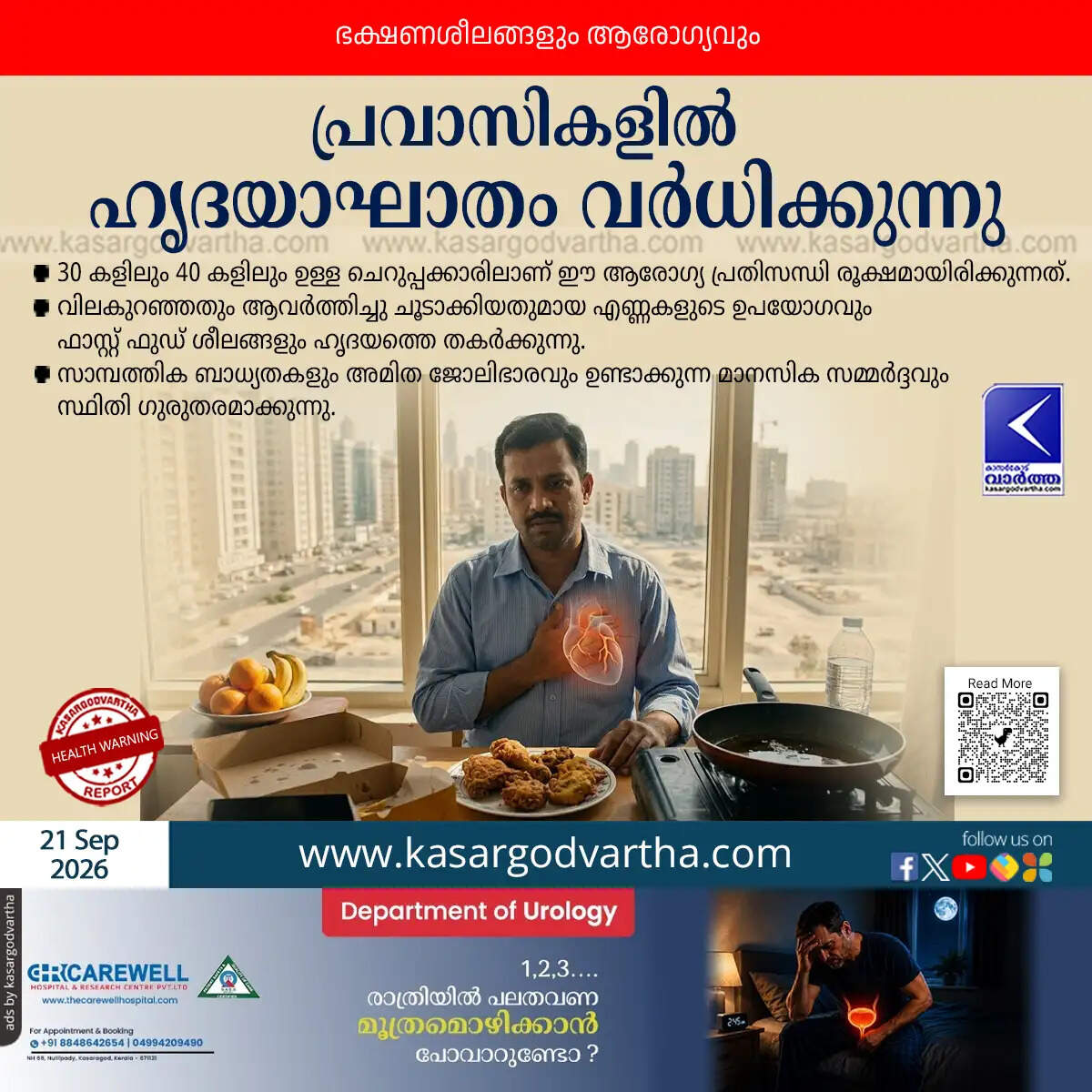 gulf nri expatriates heart attack health risks 2026
