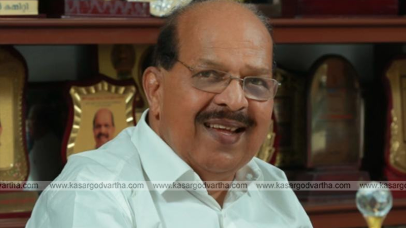 Former Minister G Sudhakaran speaking at an event