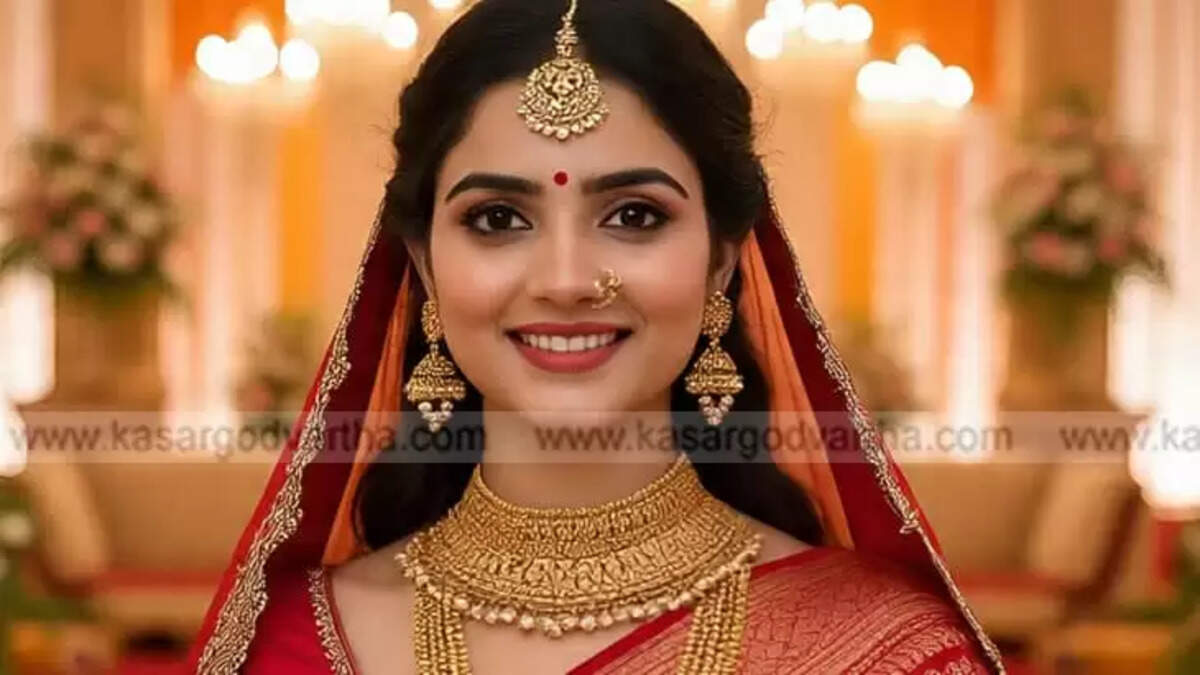 Bride Representing Kerala Gold Price January 02