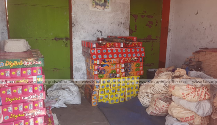 Explosion site at firecracker manufacturing unit in Kasaragod