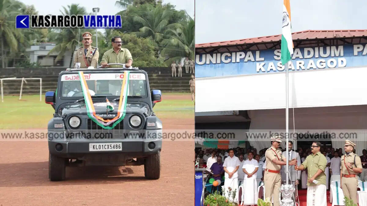Representational image of Minister K M Shaji hoisting the national flag