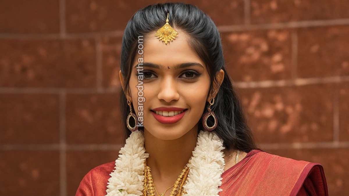 Photo of Nandana, the 20-year-old woman found dead in Kasaragod.
