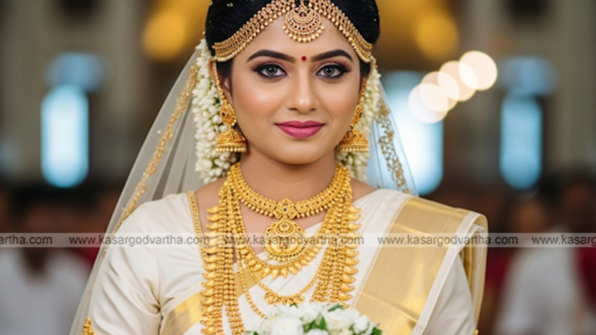 Gold ornaments on display to represent the news of gold price drop.