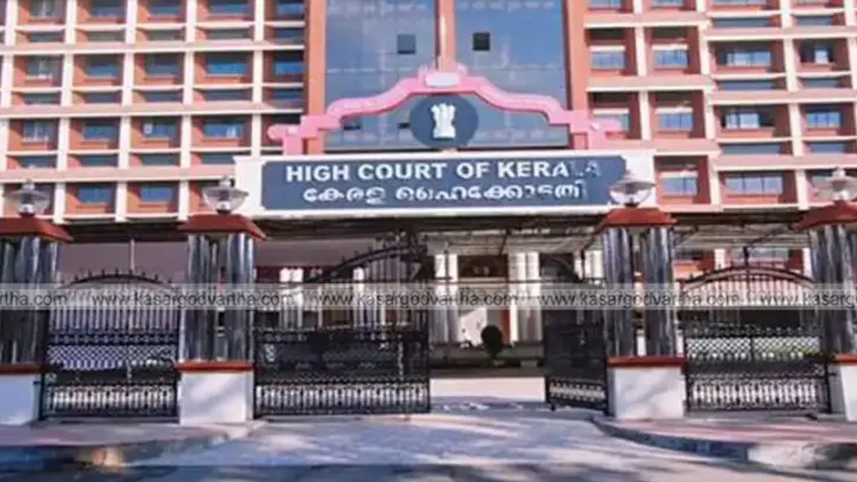  Exterior view of the Kerala High Court building in Kochi.