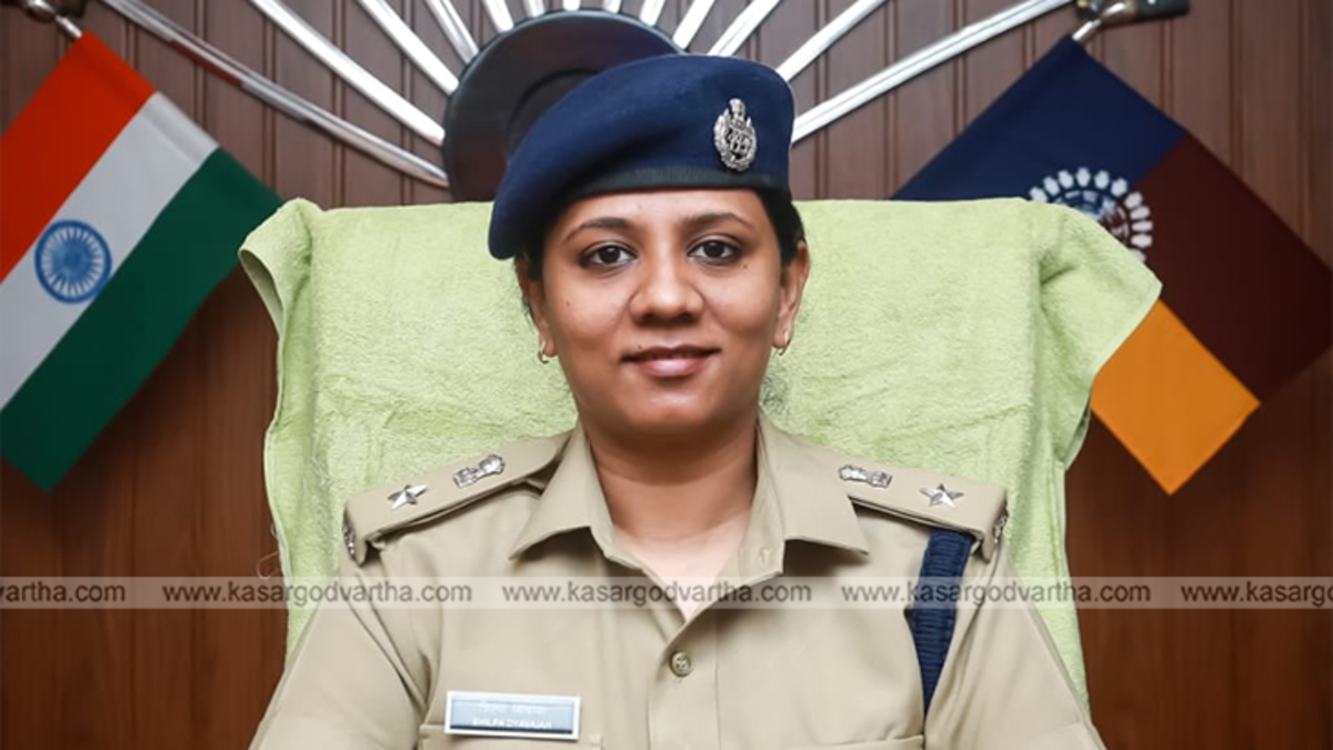 File photo of IPS officer D. Shilpa.