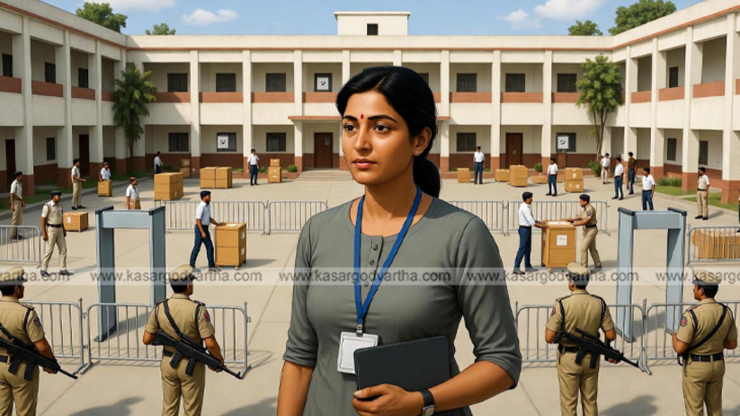 Announcement of holiday for educational institutions used as strong rooms for elections in Kasaragod.