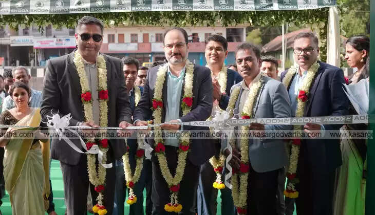 EVM Group opens new Skoda showroom in Kasaragod.