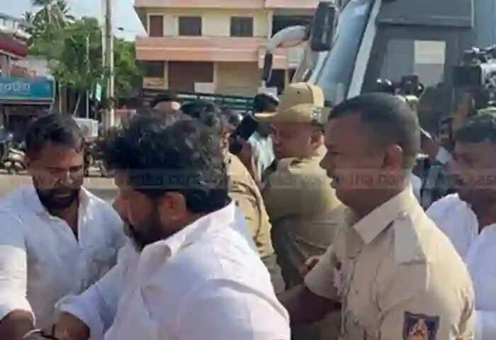 Conflict over Congress candidate speaking to media