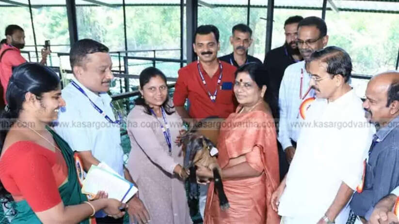 Minister J Chinchurani Inaugurates High-Tech Goat Breeding Center in Bedadka