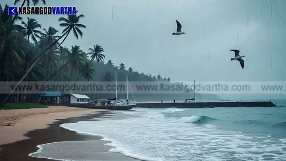 Image Representing Low Pressure Forming in Bay of Bengal