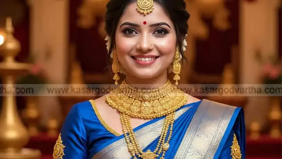 Bride Representing Kerala Gold Price Janaury 22