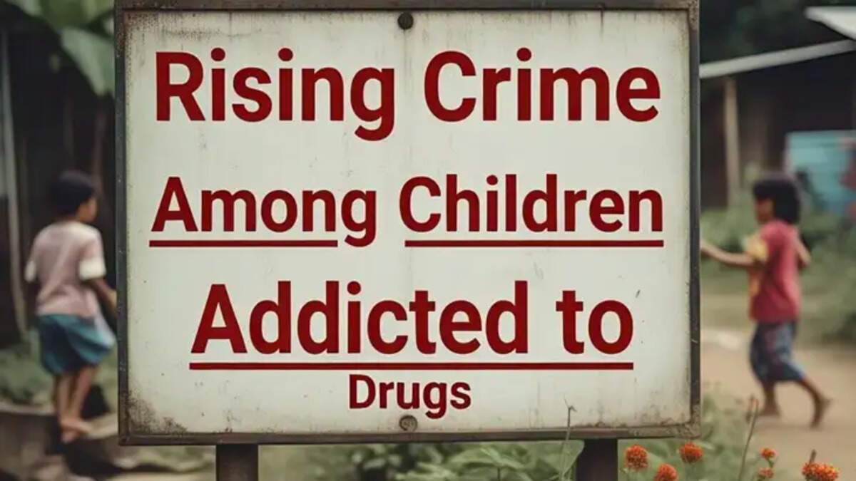 Rising Crime Among Children Addicted to Drugs