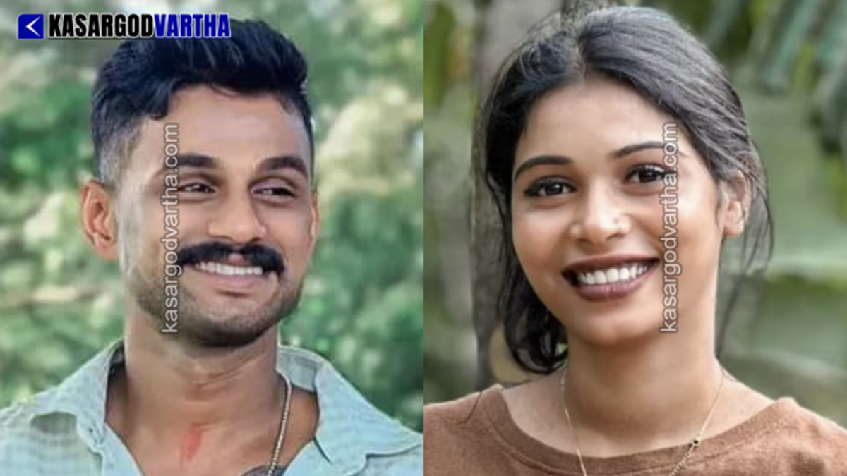 Photos of late Sandesh and social media influencer Chinnu Pappu.