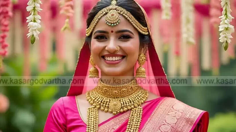 Bride Representing Kerala Gold Price December 06 