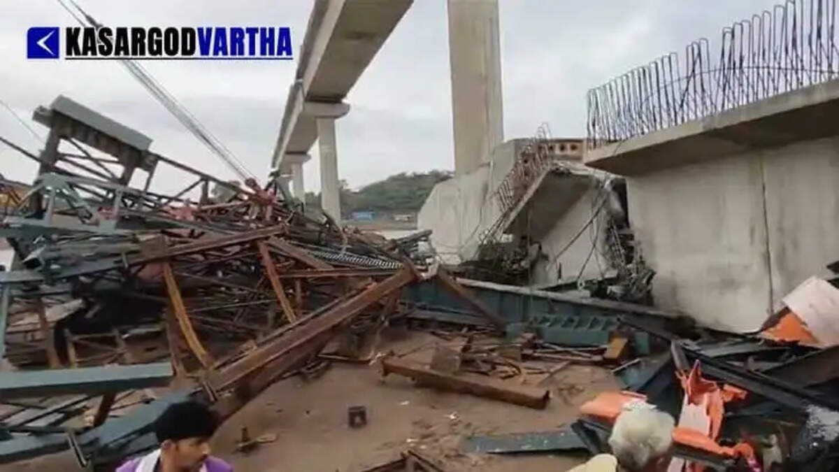 Under-construction bridge collapses in UP's Hamirpur; 6 sleeping workers died.