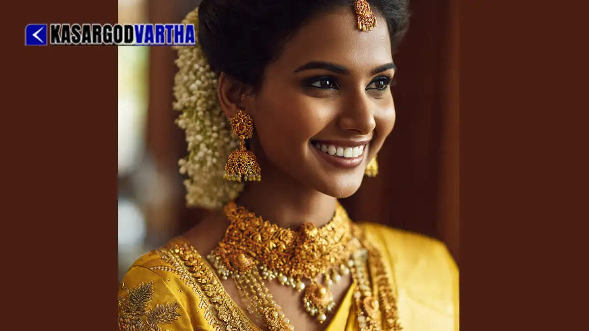 Bride Representing Kerala Gold Price at 12.30