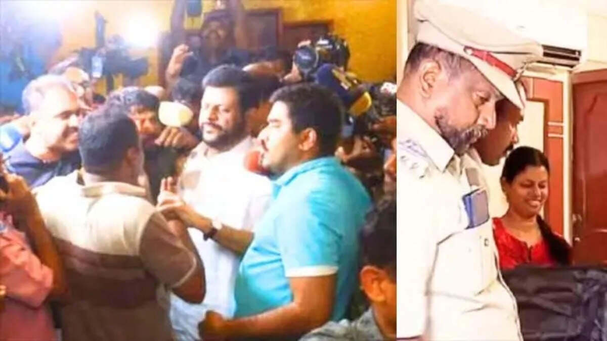 night raid at palakkad hotel congress leaders rooms inspec
