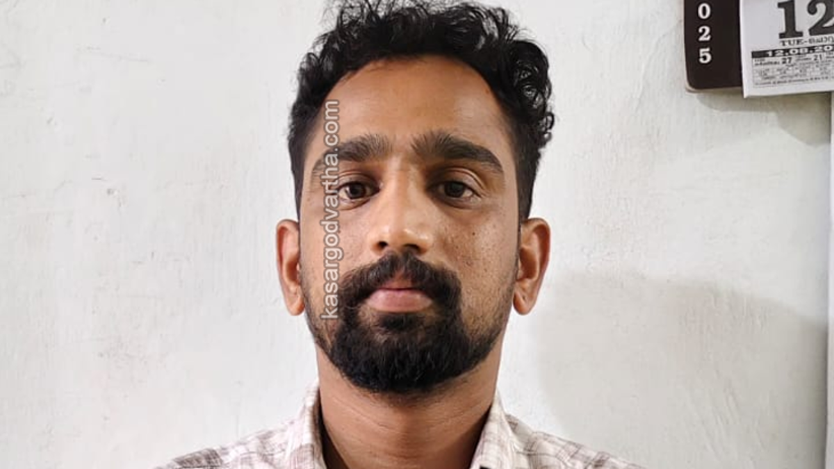 Image of a man arrested under KAPA Act in Kerala.