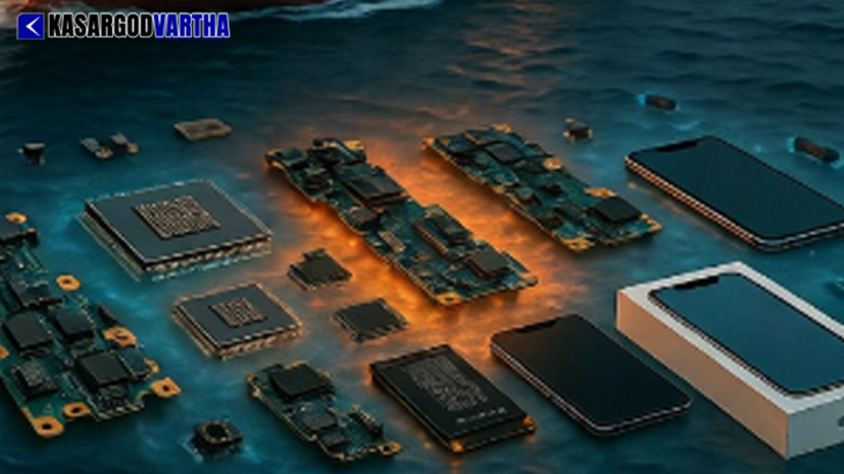 A digital representation of rising costs in the Indian smartphone sector due to the 2026 Middle East conflict and logistics issues.