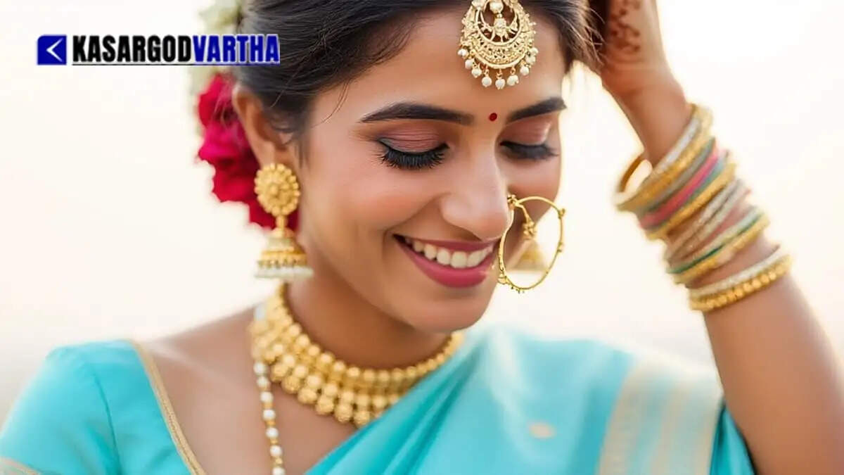 Bride Representing Kerala Gold Price July 14 