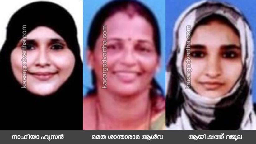 Election campaign posters for Kumbla Uluvar ward candidates.