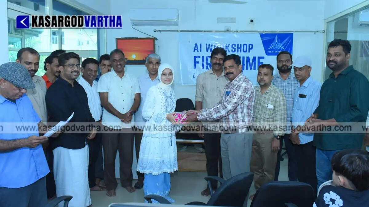 COM India Vice President Kunjikannan Muttath and Team Members Honored at Kasargod Vartha Event